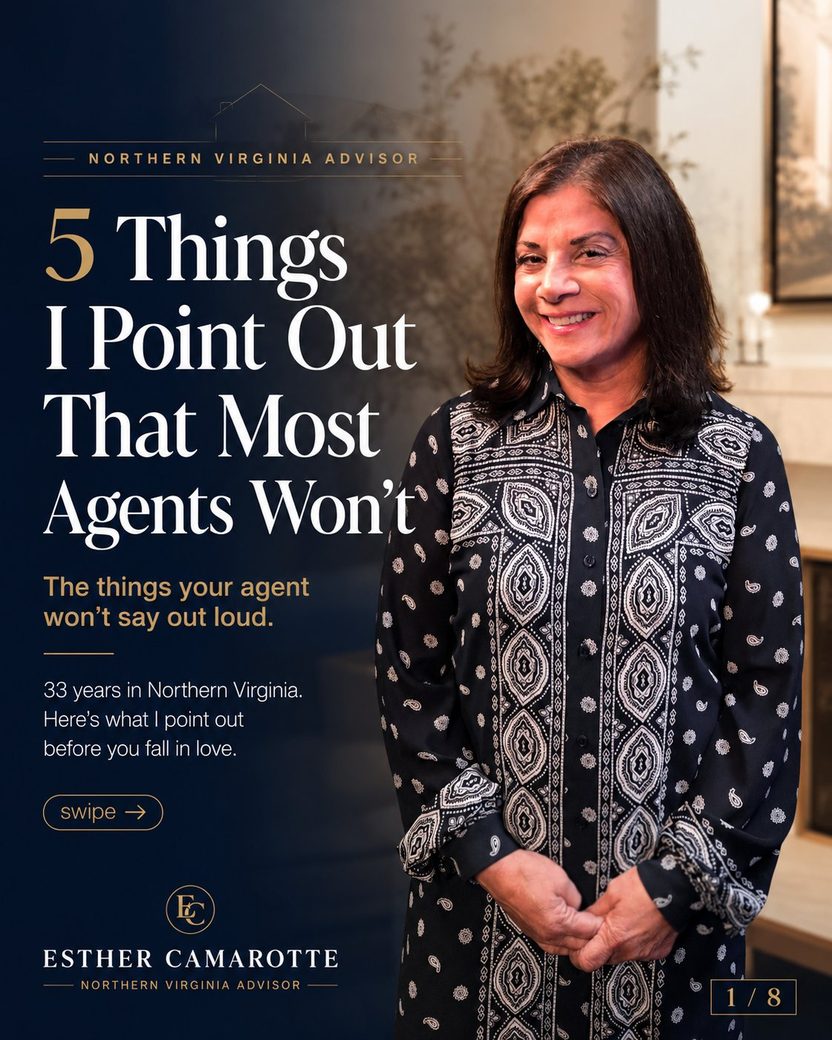 Esther Camarotte carousel, cover, 5 things most agents won't point out