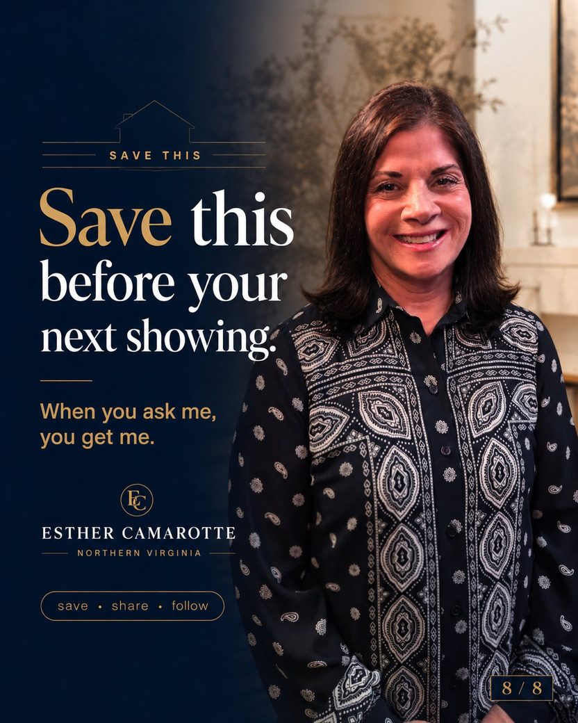 Esther Camarotte carousel, save this before your next showing