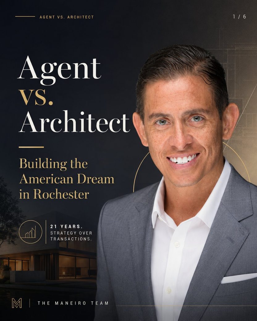 Maneiro Team carousel, Agent vs Architect cover